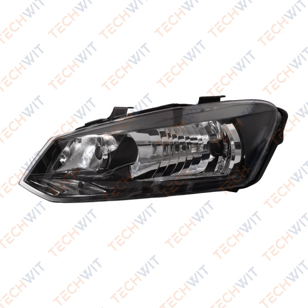 VW Polo 5 фара передняя правая 6RU941016 Фольксваген Поло 5 2009-2017 TECHWIT